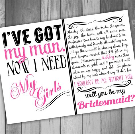 free will you be my bridesmaid cards online|Free printable Be My Bridesmaid invitation templates.